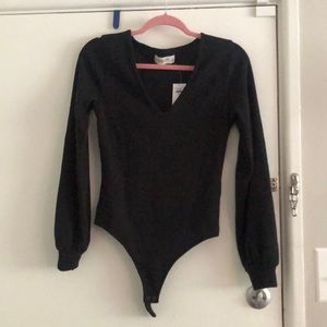Abercrombie and Fitch black body suit